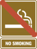 No Smoking Sign Clip Art